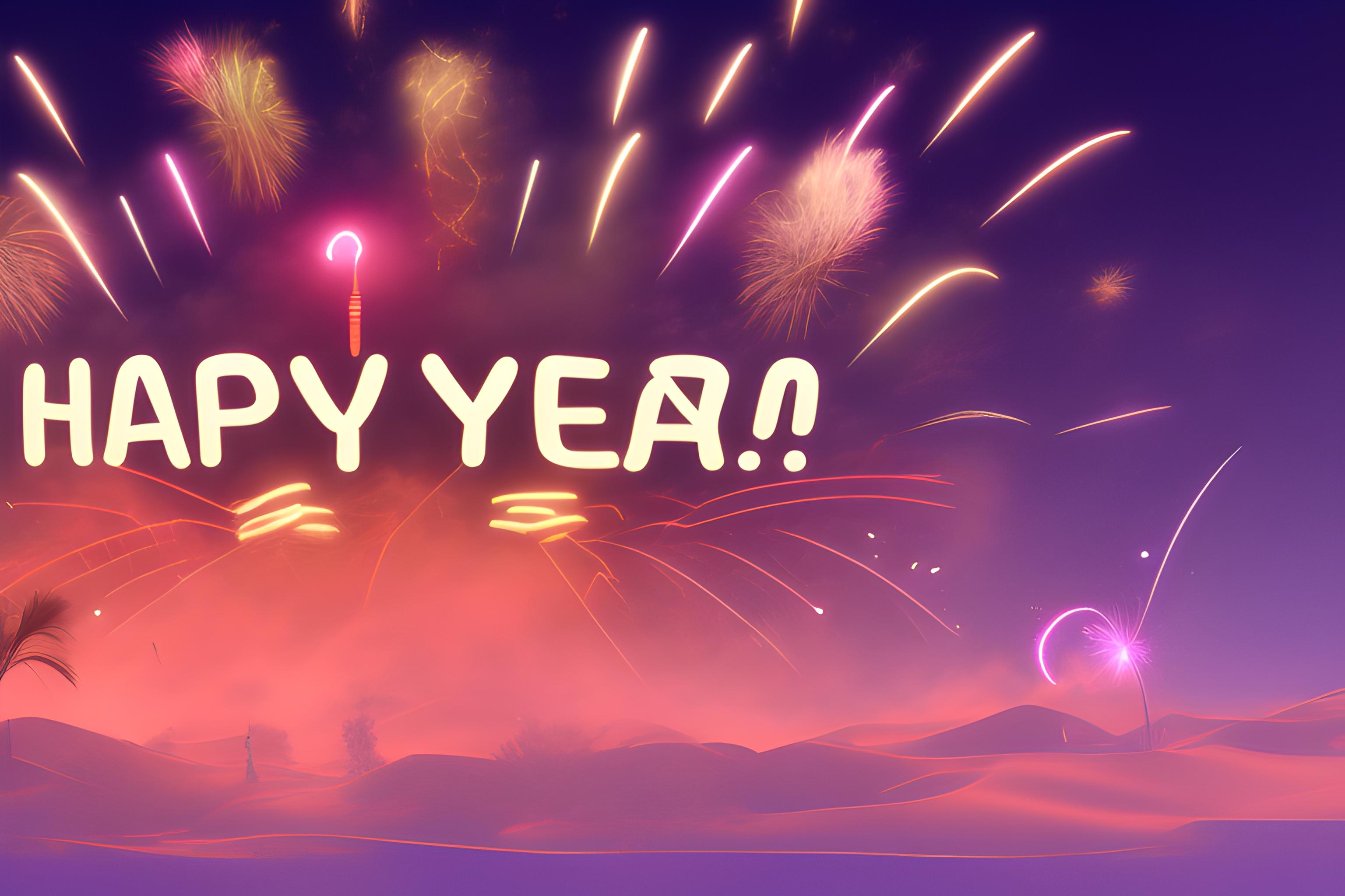 happy new year 2024 Wallpapers.ai